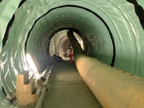 Northern Line Extension, London, Waterproofing and Grouting / Injection Works