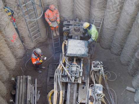 Oberau Tunnel, Waterproofing and Grouting / Injection Works